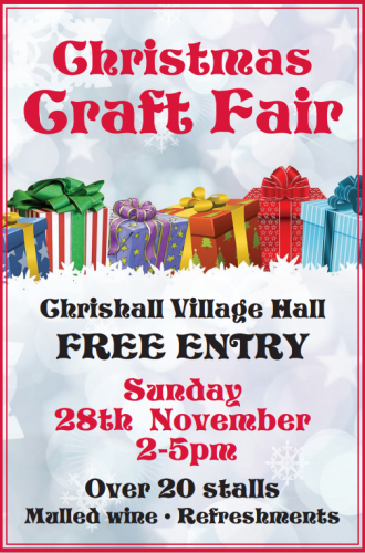 Christmas Craft Fair @ Chrishall Village Hall | Chrishall | England | United Kingdom
