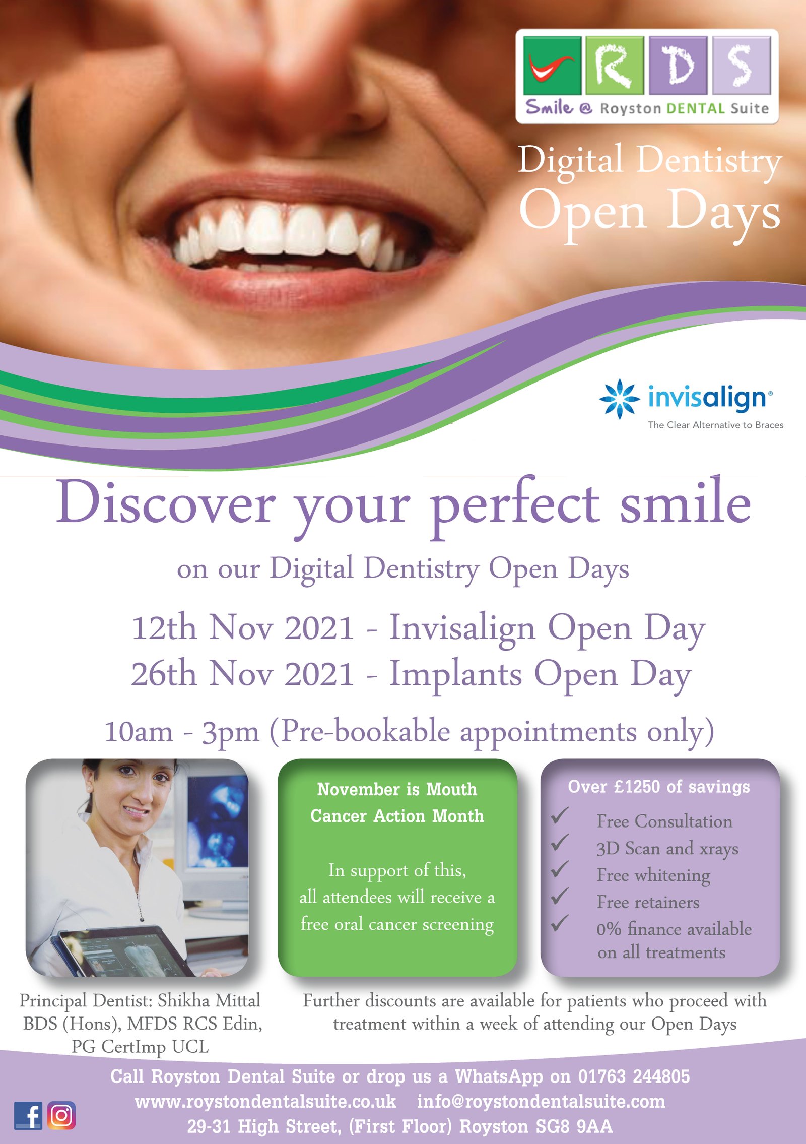 Royston Dental Suite Open Day @ Royston Dental Suite | England | United Kingdom