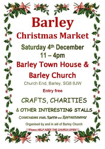 Barley Christmas Market @ Barley Town House and Barley Church | Barley | England | United Kingdom