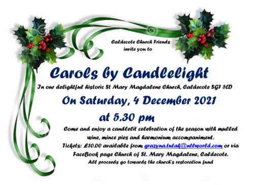 Carols by Candelight @ Caldecote Church of St. Mary Magdalene | Caldecote | England | United Kingdom