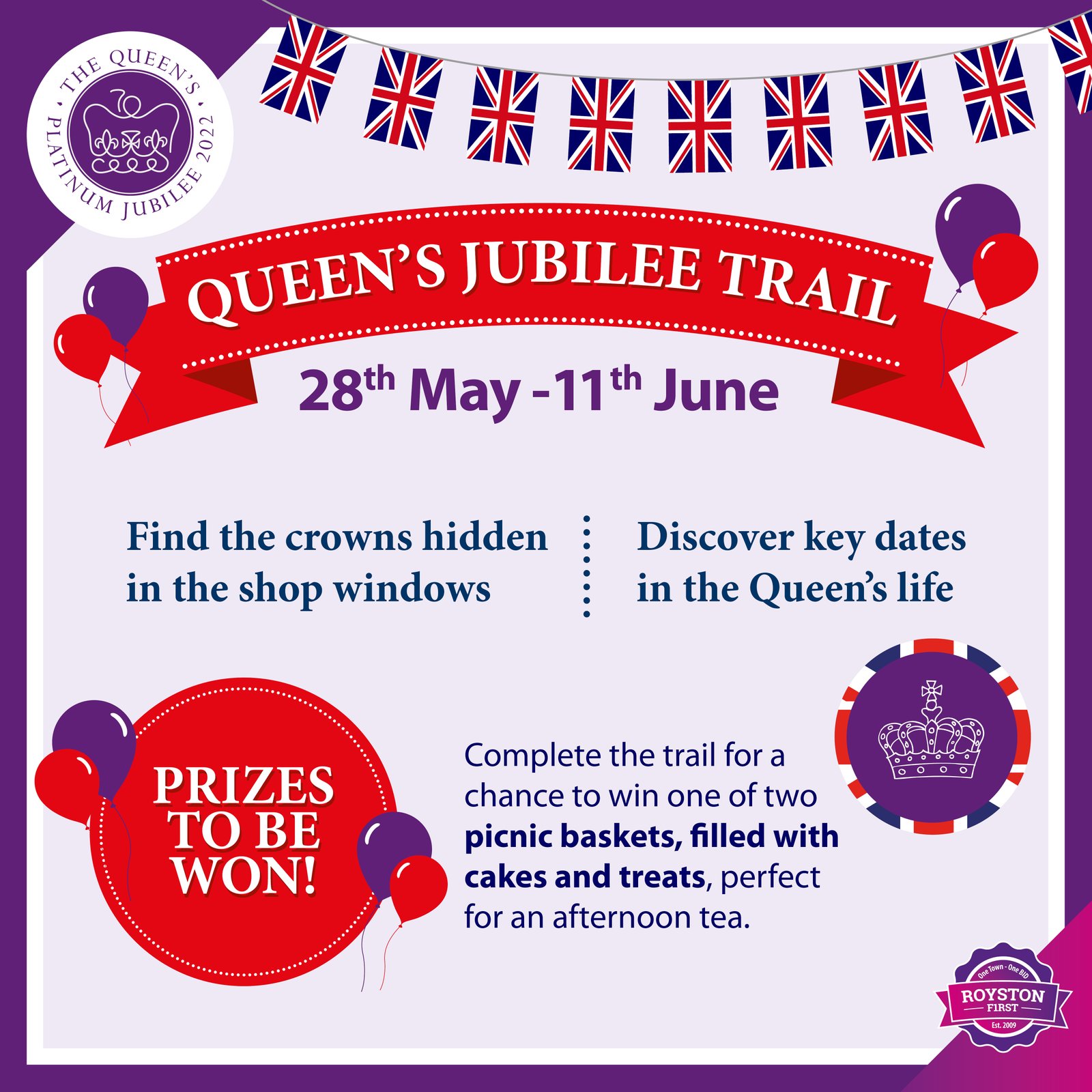 Queen's Jubilee Town Trail @ Royston Town Centre | England | United Kingdom