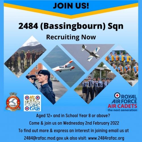 Bassingbourn Air Cadets - We Are Recruiting! @ Bassingbourn Army Barracks | Bassingbourn | England | United Kingdom